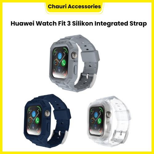 Huawei watch Fit 3 Silicone Integrated Strap | for Huawei watch Fit 3