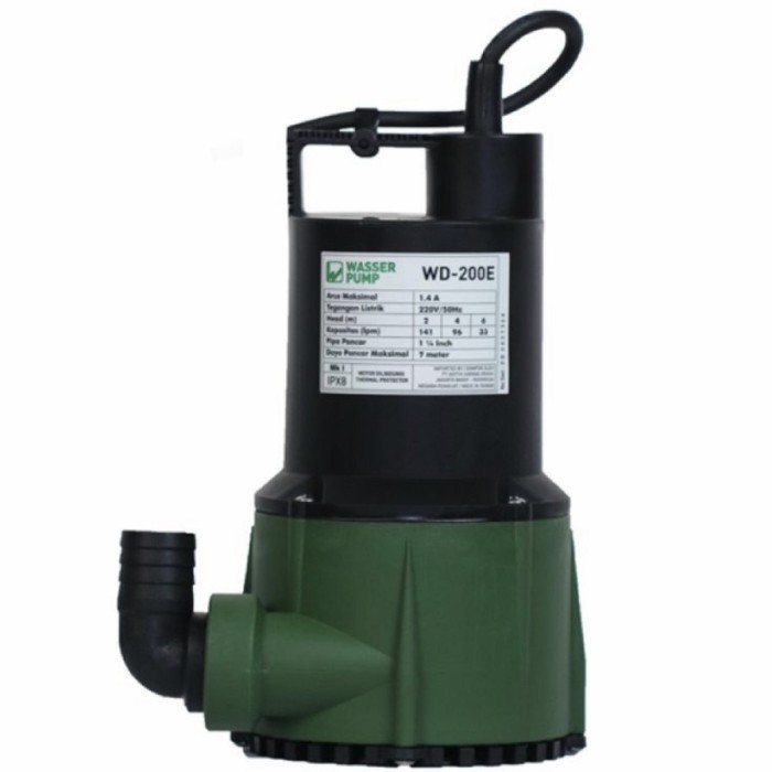 WASSER SUBMERSIBLE PUMPS WD 200E