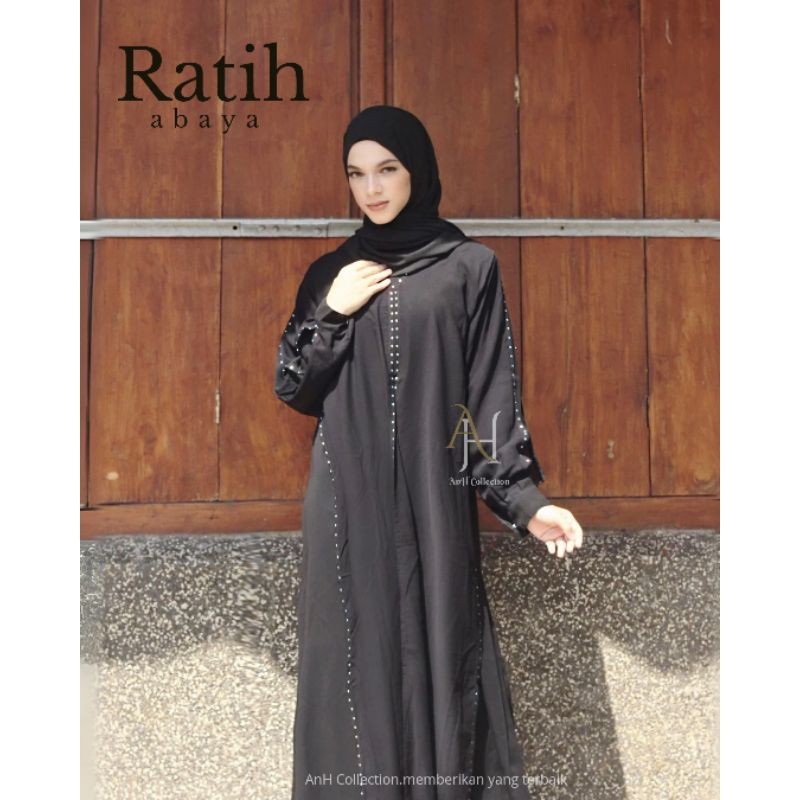 Abaya Gamis Hitam Ratih 188 Abaya Premium Dubay Turkey Mesir TERBARU