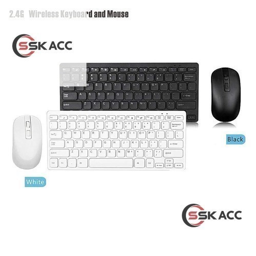 Keyboard Mouse Wireless mini 2.4Ghz SSKACC-KOMPUTER