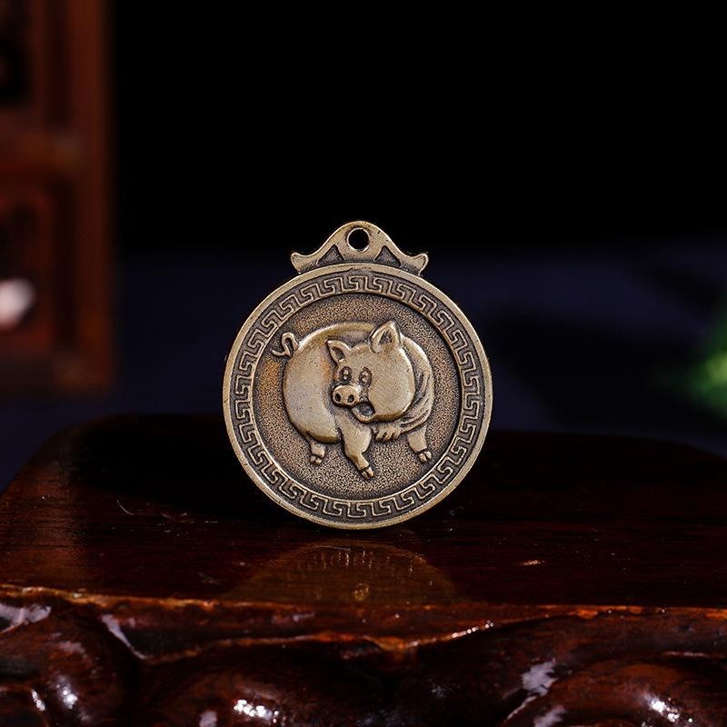 Liontin Shio Babi Buka Aura Hoki Keberuntungan - Ornamen Fengshui