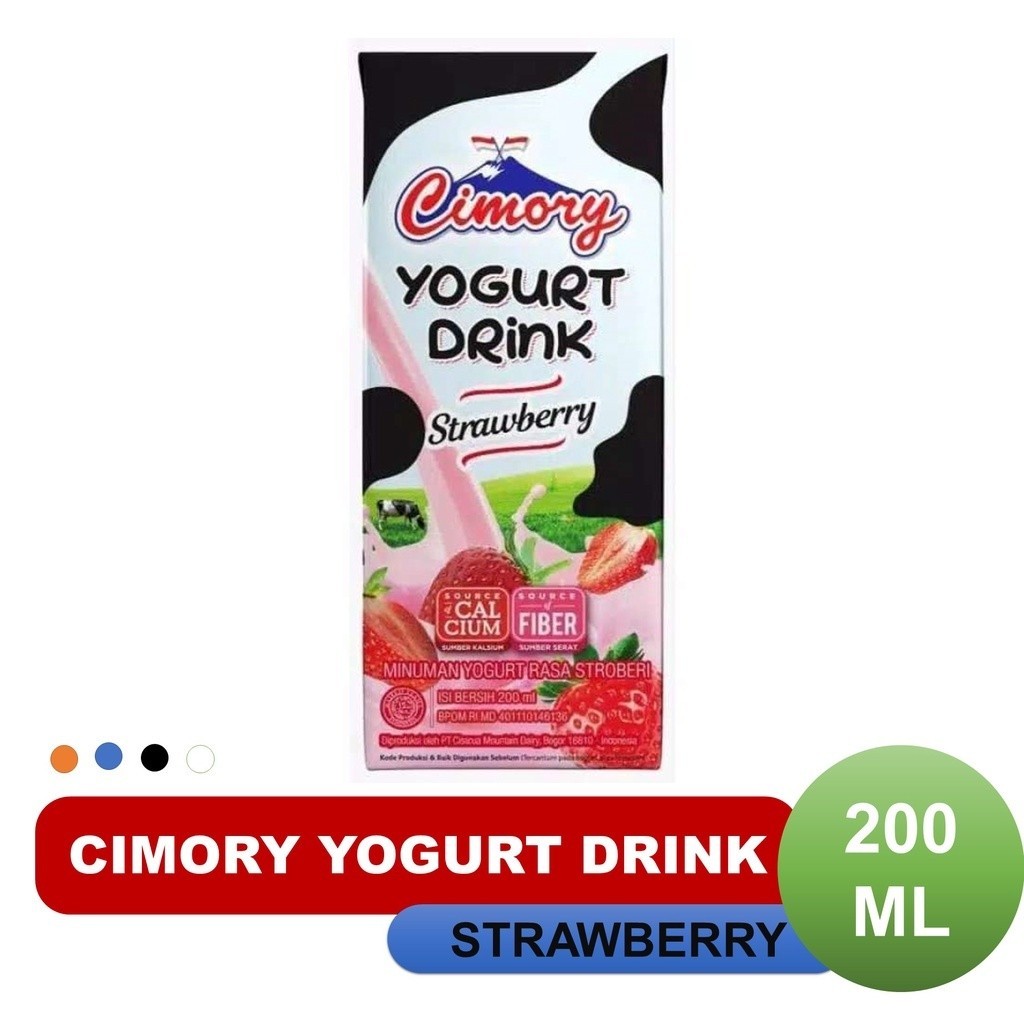 Cimory Yogurt Drink Strawberry 200 ML