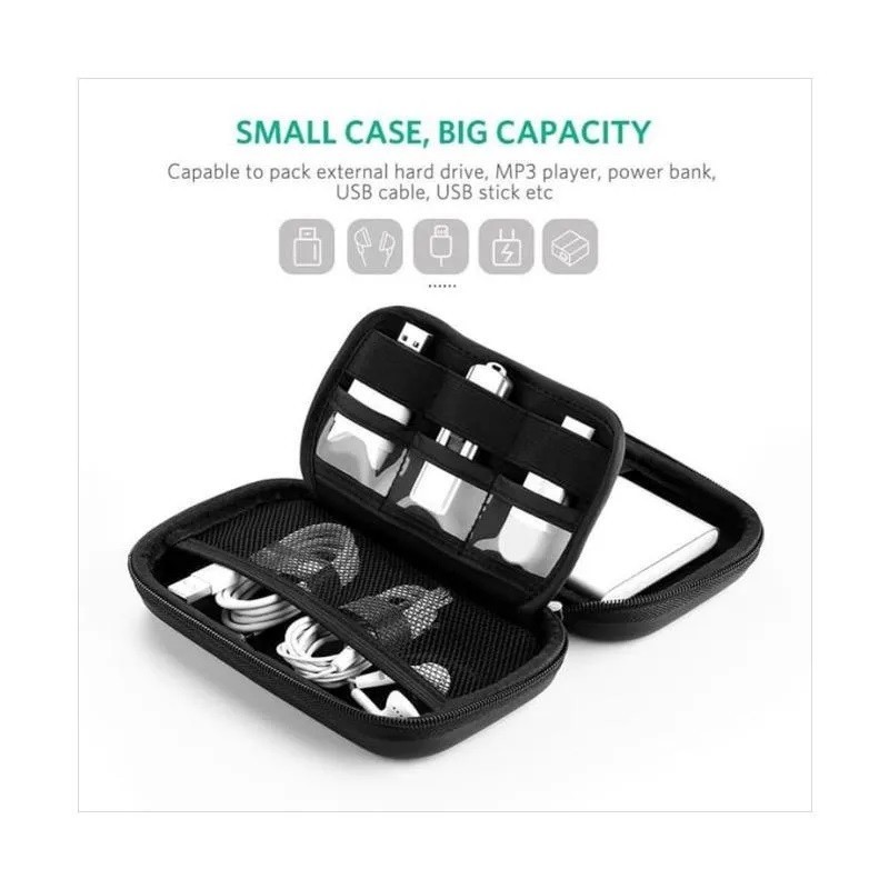 Tas Hardisk HDD Eksternal UGREEN Storage Bag Hard Disk EVA Pouch (J973)