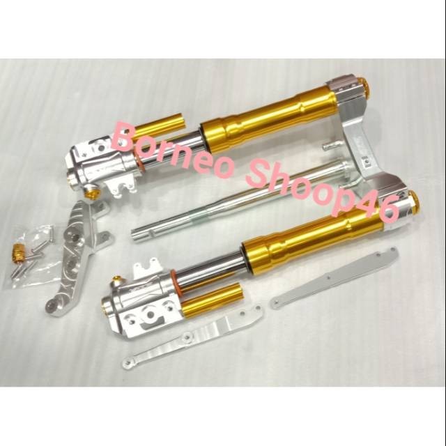 Upside down Nmax KTC USD Up Side Down KTC Yamaha Nmax 155 shock depan KTC Nmax full Cnc