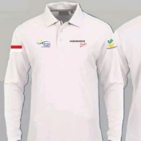 bisa satuan kaos PKH kaos kemensos baju PKH baju kemensos kaos kerah PKH kaos kerah kemensos seragam