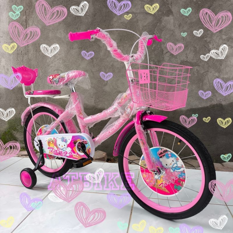 sepeda anak cewek sepeda mini 18 murah