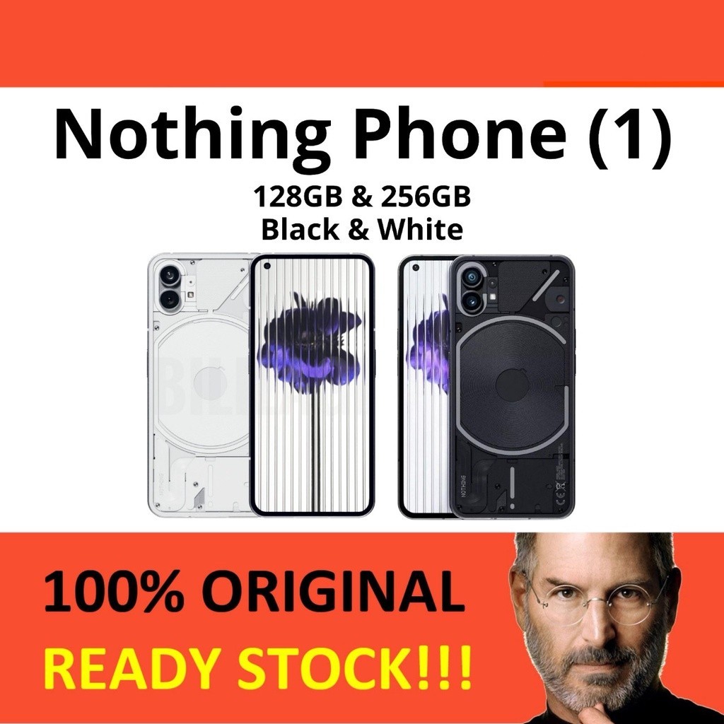 Nothing Phone (1) 5G 12/256GB 8/256GB 8/128GB SD778G+ Black White New BNIB
