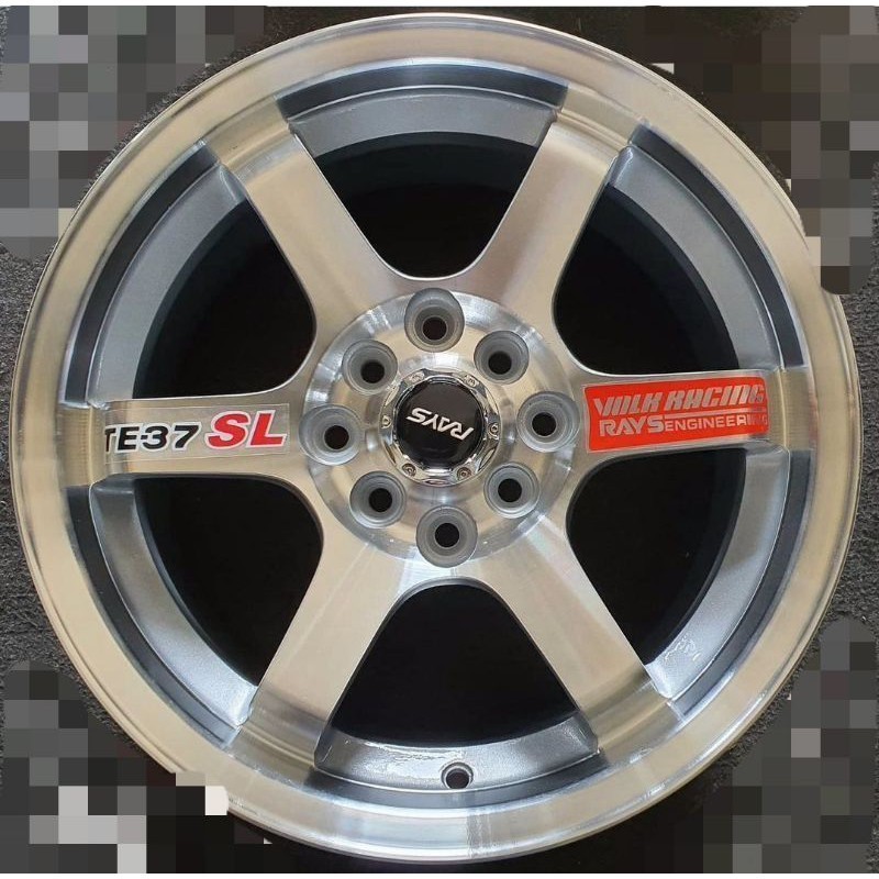 velg volk rays te37 sl r16 velg racing mobil volk rays te37 sl ring 16 local