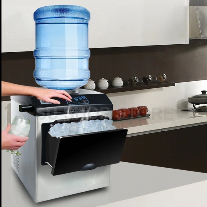 HICON HZB 25BF Mesin 25 BF Pembuat Es Batu Ice Cube Maker Machine 25kg  MESIN ICE CUBE MAKER MACHINE