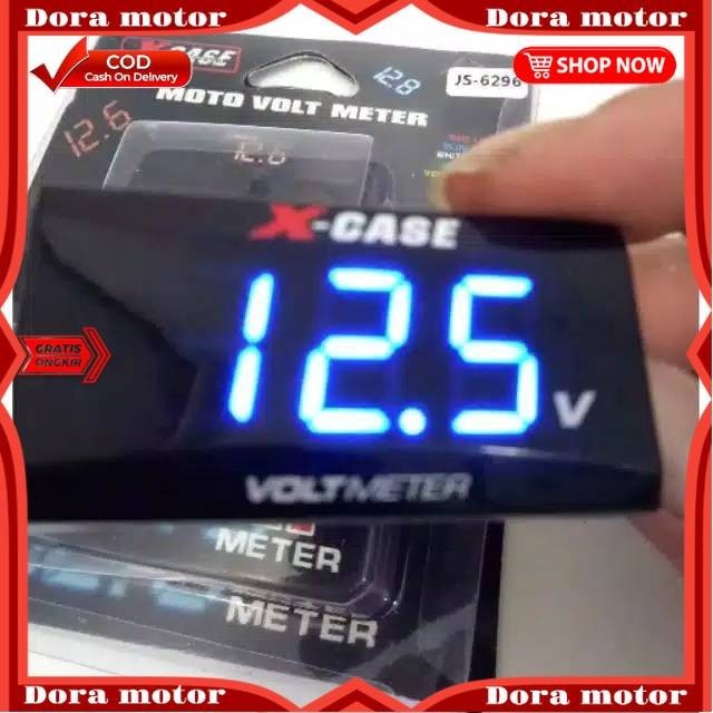 VOLT METER AKI MOTOR DIGITAL / VOLT METER