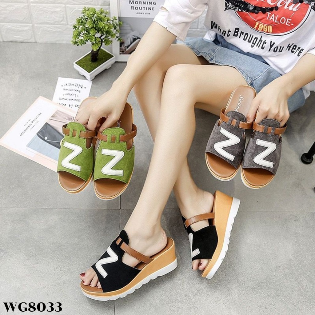 PRF Wedges sandals Fashion Ala Korea WG8033