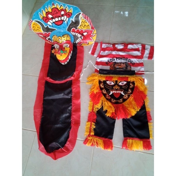 pake barongan anak dan baju . baju barongan anak murah. barongan anak. barongan murah. baju reog. ba