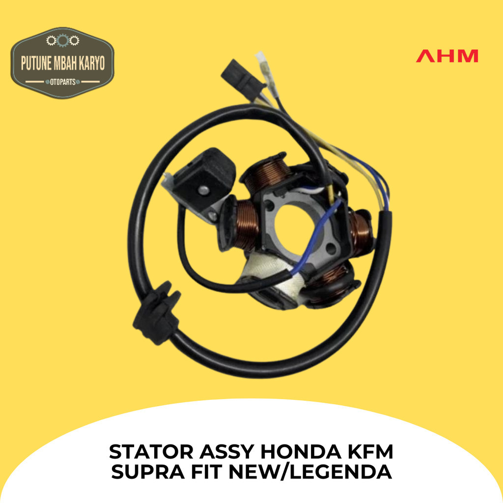 Spull Spul Stator Assy Comp Pulser Motor Motor Supra Fit New Baru Legenda Revo Old Lama 100 KFM