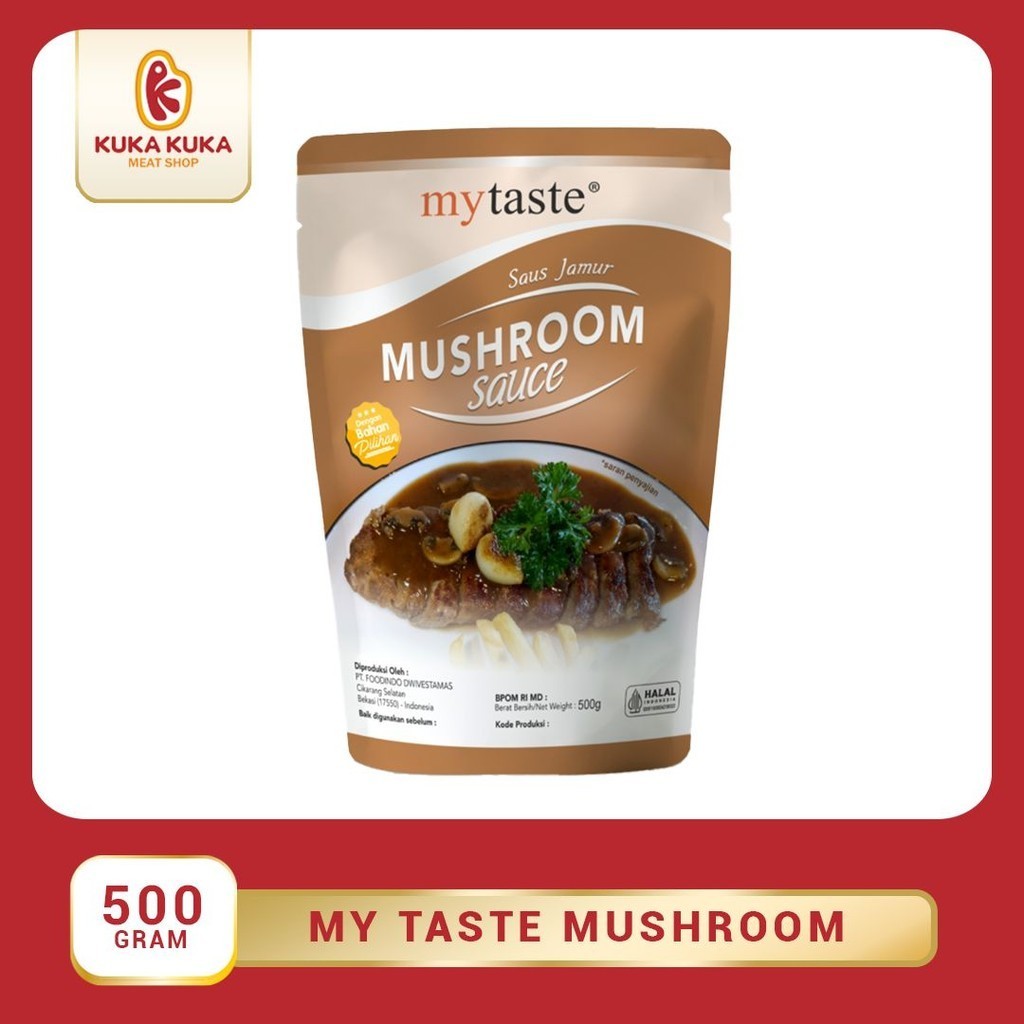 

My Taste Saus Jamur Mushroom Sauce 500gr Best Seller
