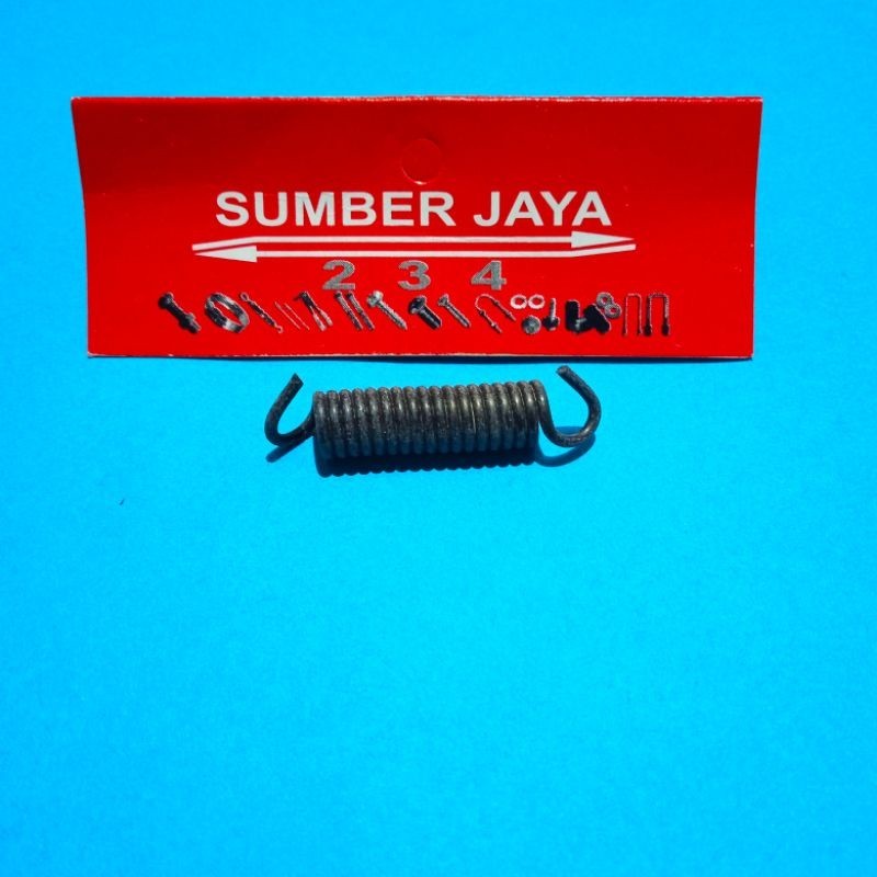 Per Tarik Panjang 37 MM Diameter Kawat 1,5 MM Pir Pegas Spring Peer Lentur 5 X 8 X 1,5 TERMURAH
