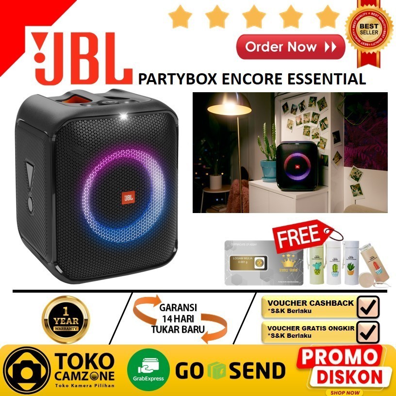 JBL PartyBox Encore Essential Wireless Speaker Bluetooth - ORIGINAL