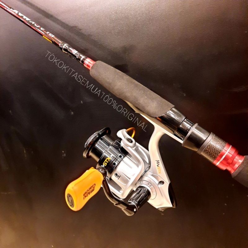 Paket Spinning - Abu Garcia Max STX & BLACKMAX Satu Set