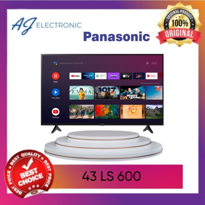 TERBARU LED TV PANASONIC TH-43LS600 43 INCH ANDROID TV PANASONIC