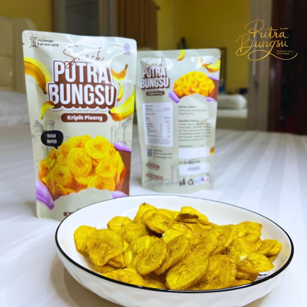 

Keripik Pisang Manis Madu Premium Halal 1 Pack