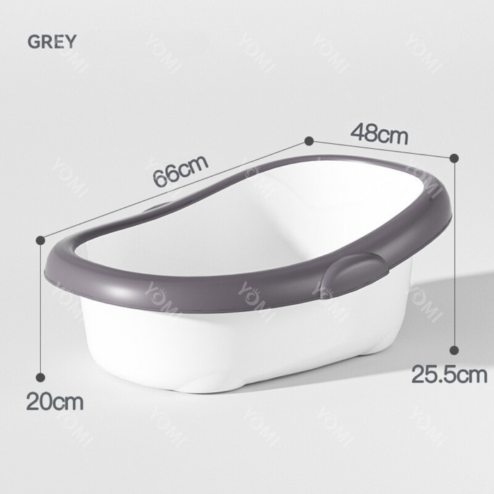 YOMI Bak Mandi Bayi 8801/ tempat mandi bayi / Bathtub Bayi - Orange