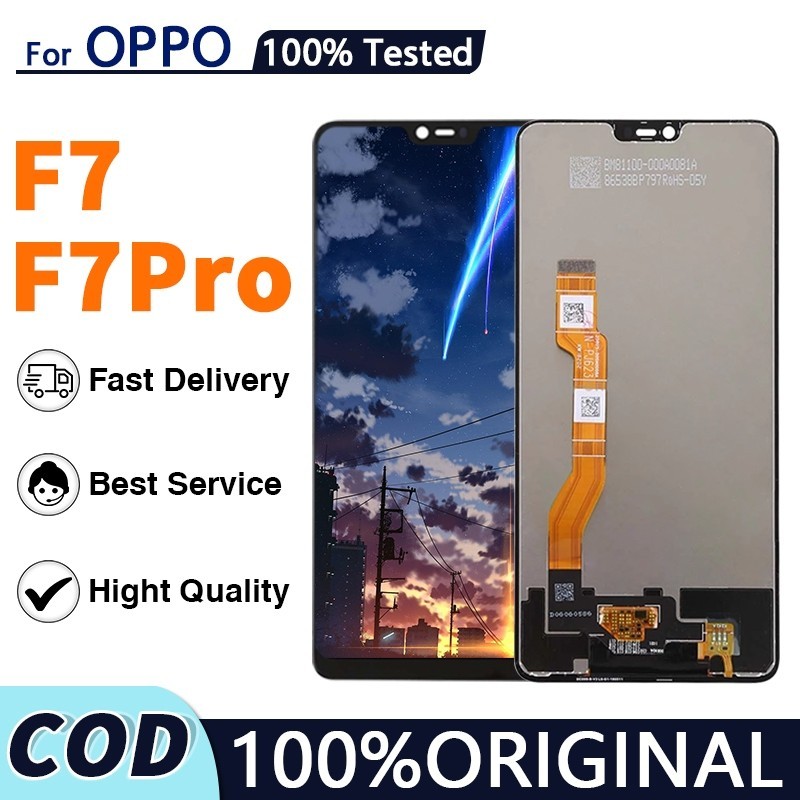 【ORIGINAL】LCD Oppo F7 / F7 Pro  ORIGINAL 100% FULLSET TOUCHSCREEN / HD ORIGINAL FULL SET