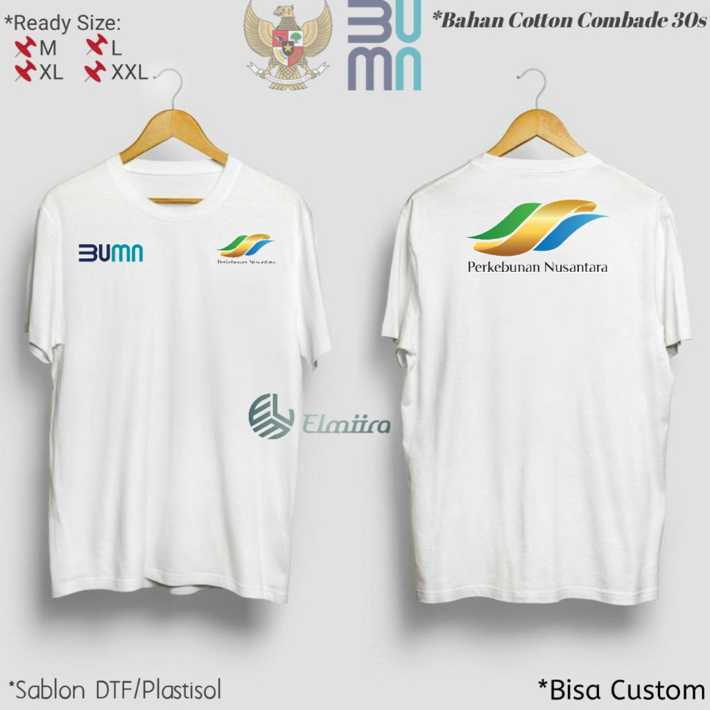 Kaos Perkebunan Nusantara Bumn Kaos Custom Sablon