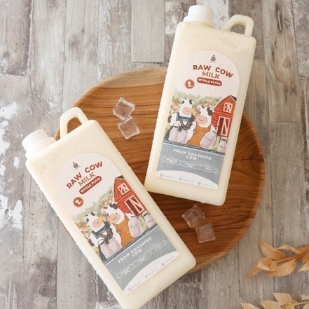 

HONEST FARM - GRASFEED RAW COW MILK/RAW GOAT MILK