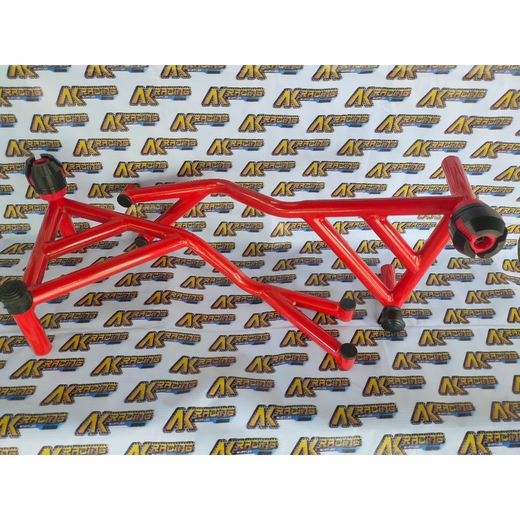 TUBULAR CRASHBAR NEW CB 150R & OLD CB 150R PLUS SLIDER Crashbar Cb150 Cb150r