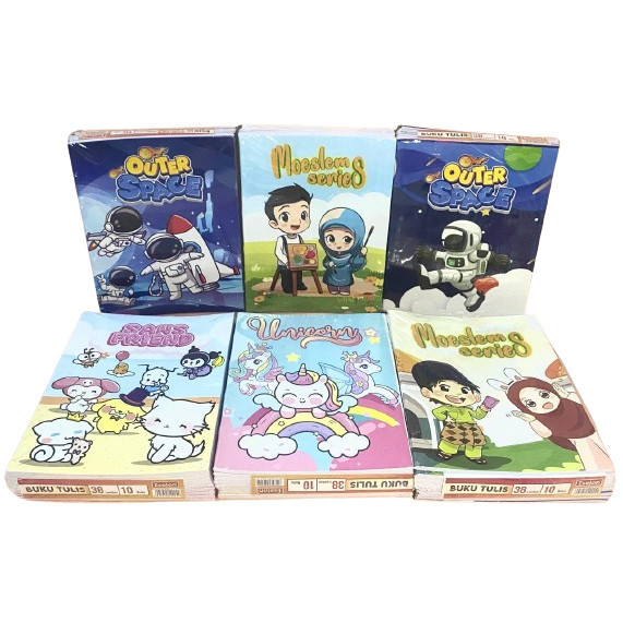 

1 Pack - Buku Tulis ESELON - 38 LEMBAR [10 Buku]