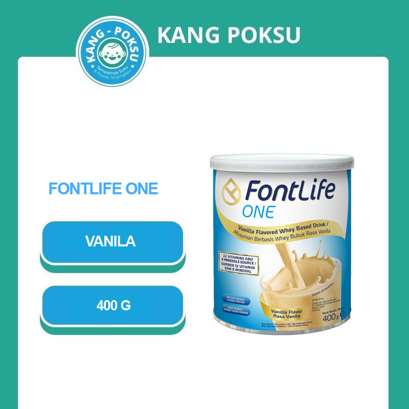 

FONTLIFE ONE VANILA 400 GRAM