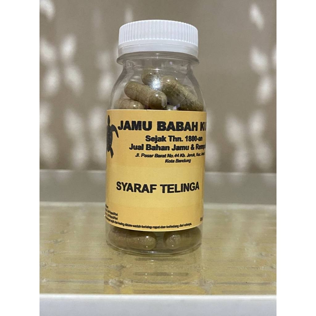 

Jamu Babah Kuya - Saraf Telinga (50 Kapsul) Herbal