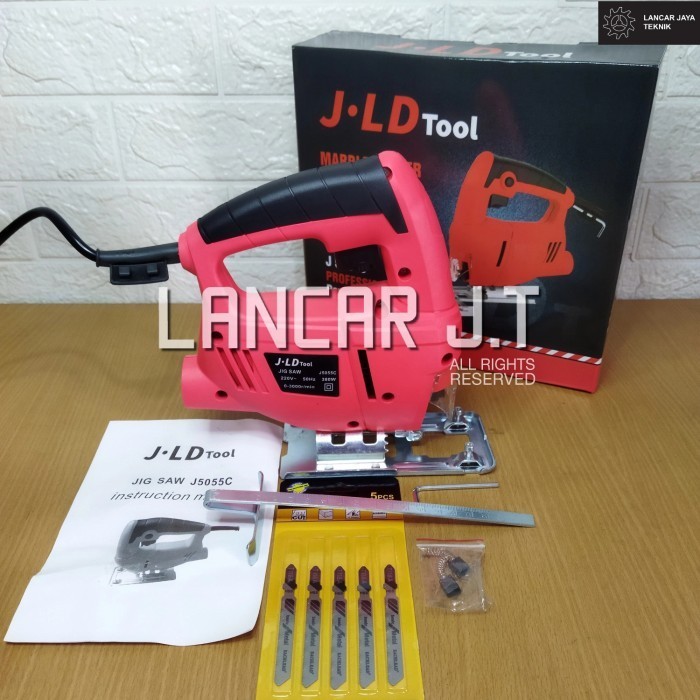 MESIN JIG SAW JLD J5055C MESIN GERGAJI KAYU TRIPLEK JIGSAW JLD GERGAJI