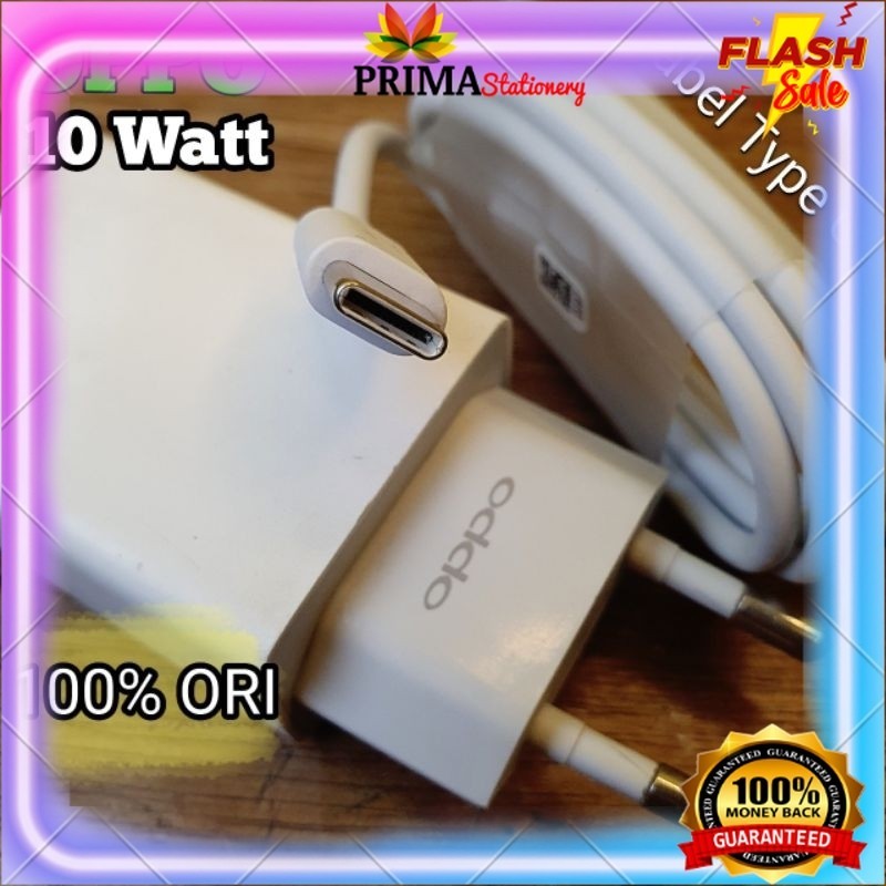 Charger Oppo MADE IN INDONESIA A5 2020 A9 2020 Original Ori Bawaan Hp USB Type C