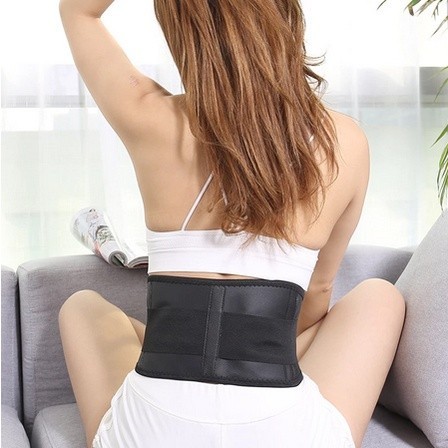 Sabuk Terapi Pinggang Tourmaline Pemanas Pinggang Hilang Sakit Pinggang Pegal Saraf Kejepit