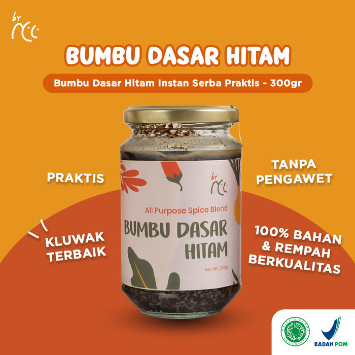 

New- By NCC Bumbu Dasar Hitam Instan 300gr Bumbu Rawon, Iga Bakar