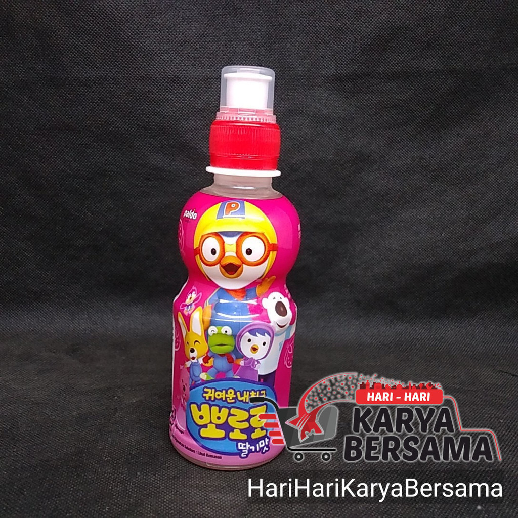 

MINUMAN PALDO PORORO STRAWBERRY BOTOL 235ML