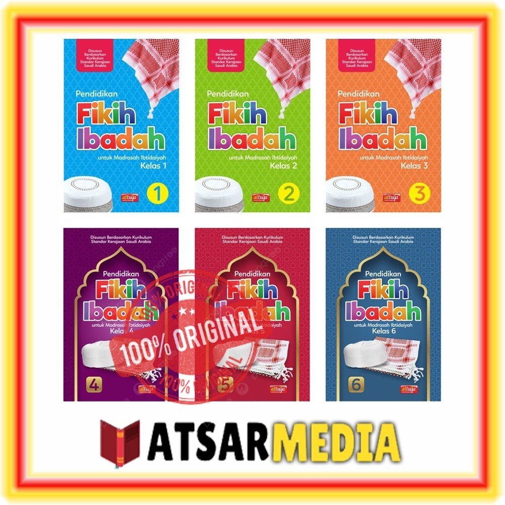 Buku Paket Pendidikan Fikih Ibadah Untuk SD / MI At Tuqa Kelas 1-6