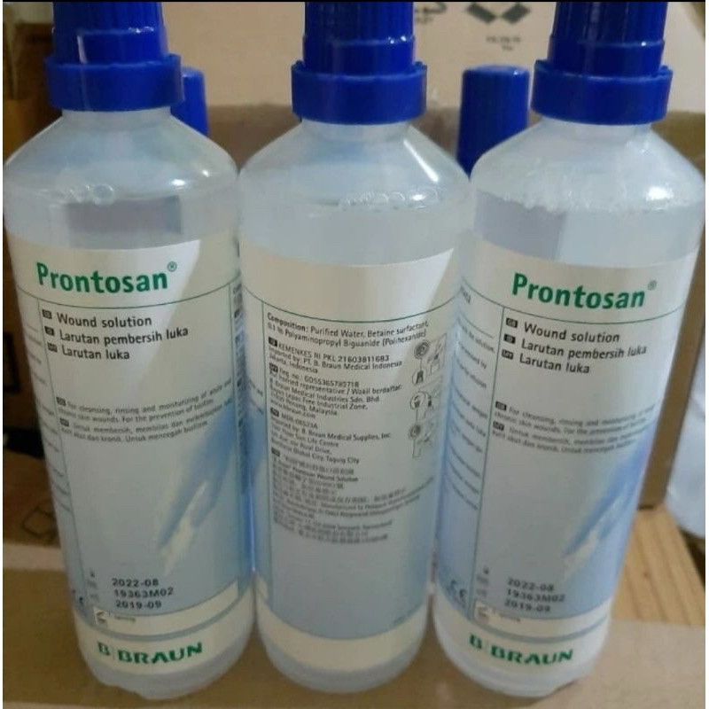 Prontosan cair 350 ml untuk cuci luka