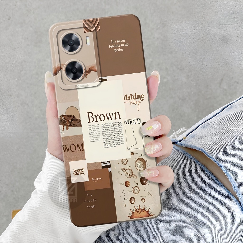 Case OPPO A57 2022 Terbaru Fashion Case Aesthetic ZELORA Softcase OPPO A57 2022 4G Silikon Pro Camer