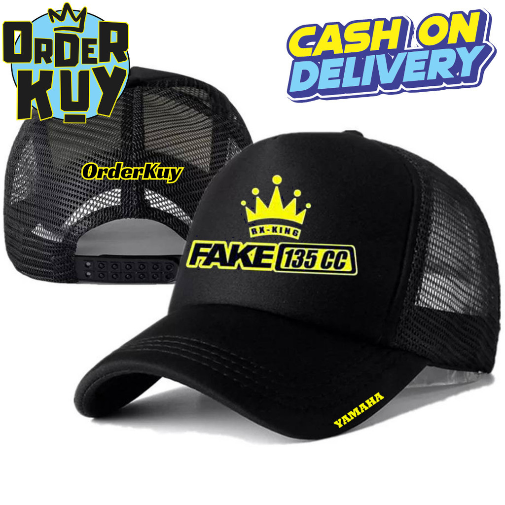 OrderKuy Topi Trucker RX-KING - Topi Distro RX-KING Logo - Topi RX-KING Premium - Topi Pria Dewasa -