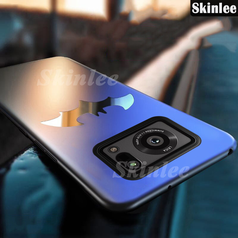 Phone Case Sharp Aquos R6 Case Luxury Frosted Matte Back Slim Metal Bat man Non-slip Protective for 