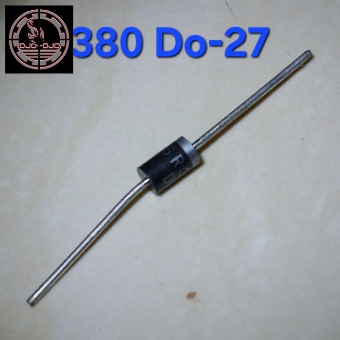 SR380 SR 380 Do-27 Dioda 3A 80V SR380L Schottky Barrier Diode 3A80V