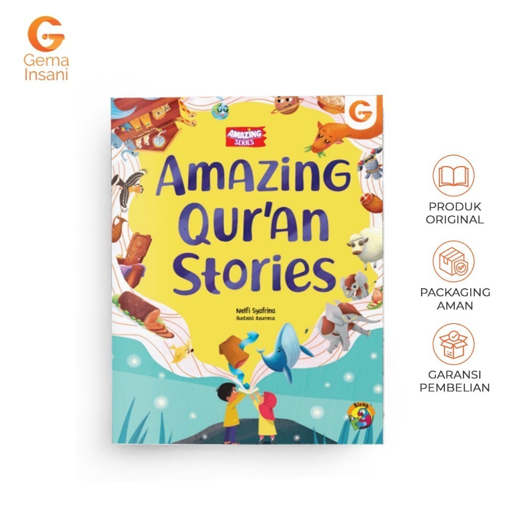 Gema Insani Buku Anak Amazing Qur`an Stories Quran Text History Penjelasan Kisah Dalam Al-Quran