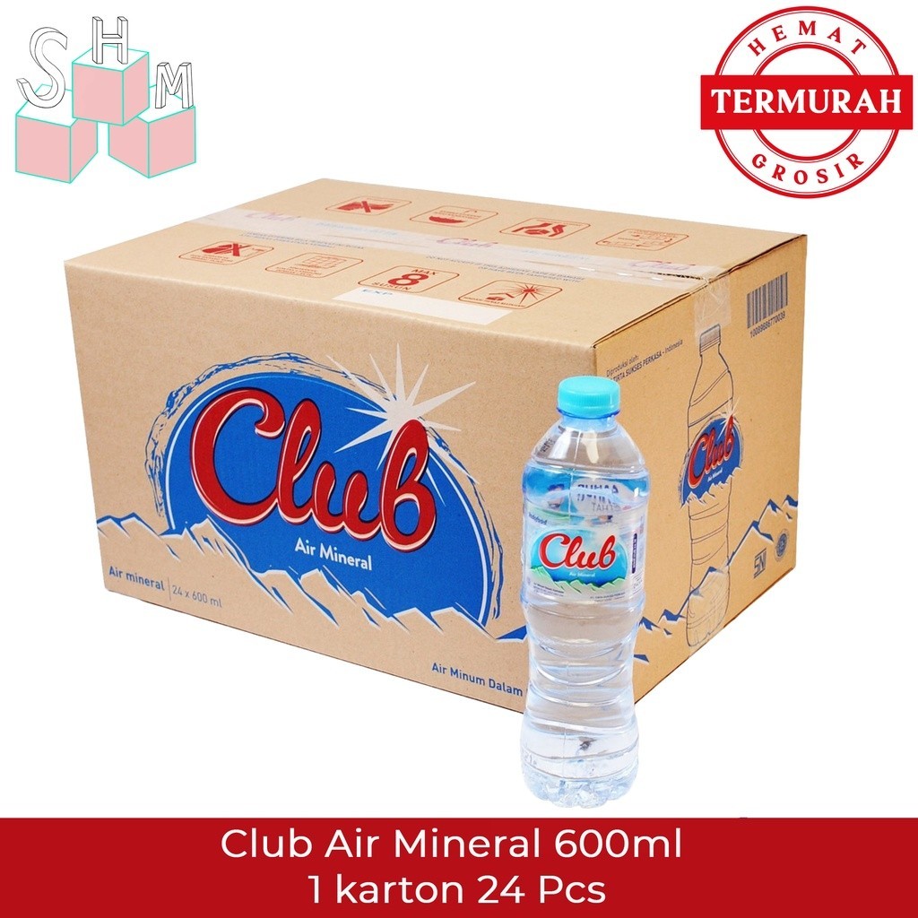 

CLUB 600 ML 1 KARTON ISI 24 BOTOL