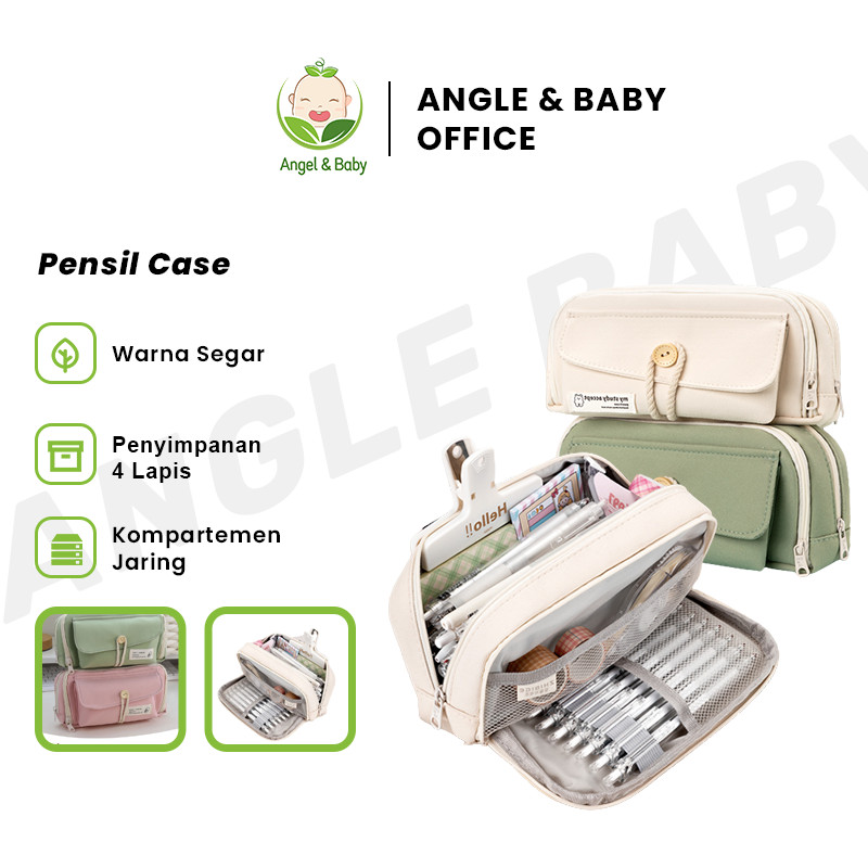 

Pencil Cases Large Capacity Pencil Bag Pouch Holder Box for Girls Office Student Stationery Organizer School Supplies