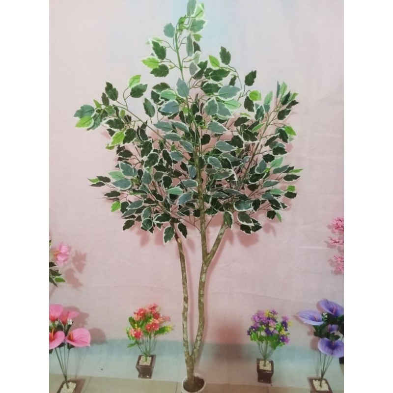 POHON BERINGIN VARIGATA ARTIFICIAL 125cm POHON PALSU