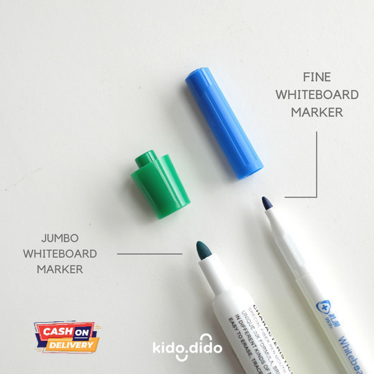 

✨LARIS✨ -12 Pcs Non Permanent Markers for Kido Smart Board | Papan Tulis Anak |