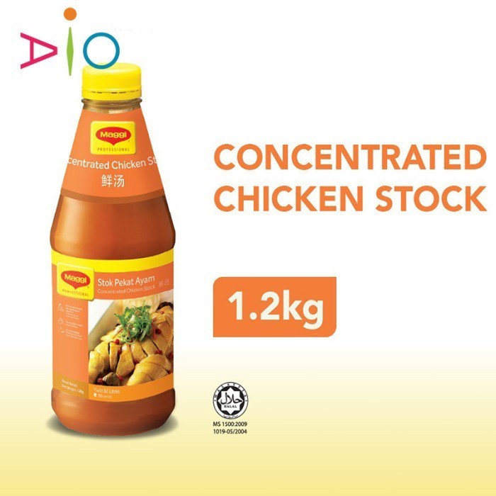 

AD MAGGI Chicken Stock 1.2kg (鲜汤) | Stok Kaldu Ayam Malaysia - Chicken Stock