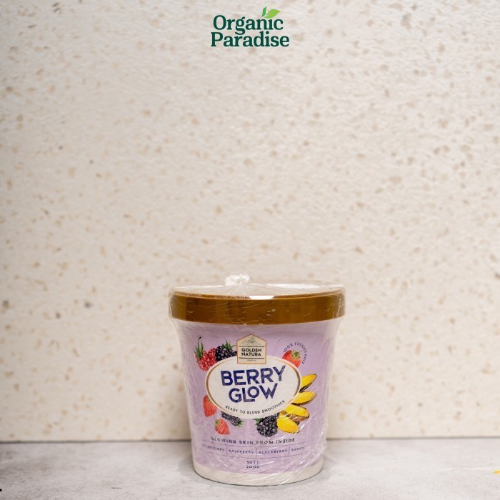 

Golden Natura Berry Glow Ready To Blend Smoothies / Siap Di Blend 200 gram
