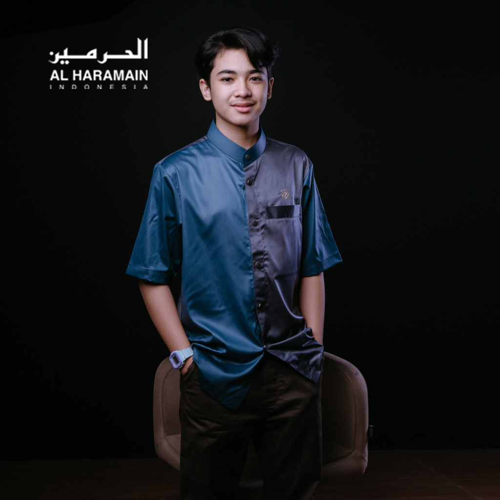 AL Haramain Kemeja Koko Pria Kombinasi (15) | Maroon | Coklat Susu | Hijau Botol | Hijau Lumut | Abu